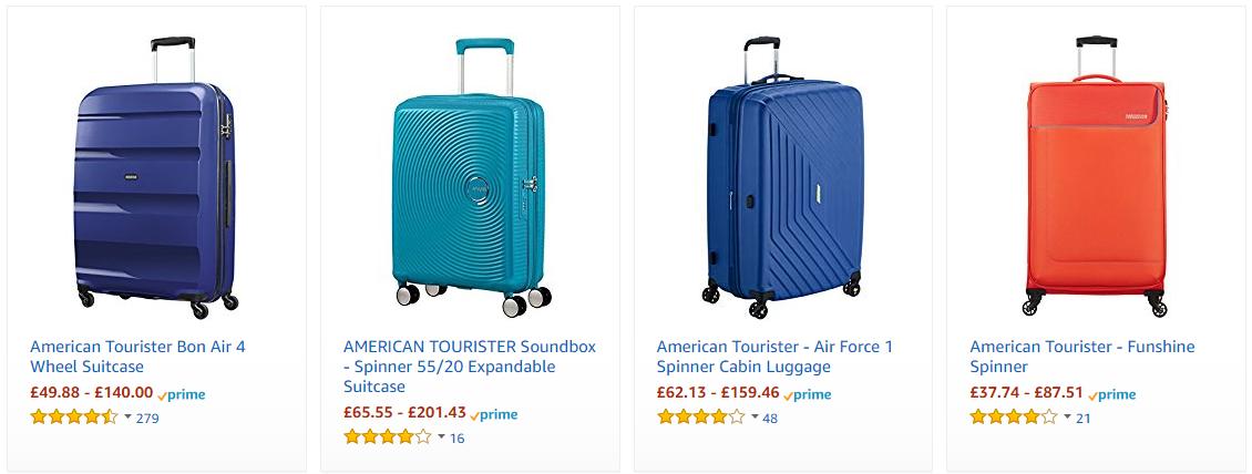 英国线上市场最受欢迎的行李箱包品牌TOP30