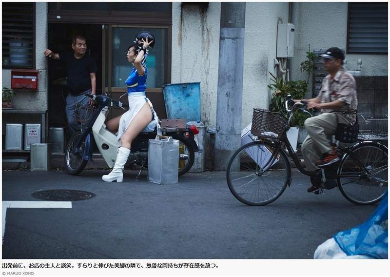 妄想写真馆，春丽在中华料理餐厅的*底卧**任务日常