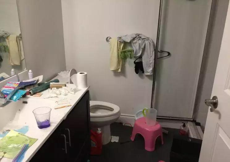 华人留学生欠租跑路房东进门崩溃,留学生欠房租