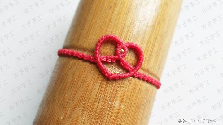 爱心情侣手绳教程视频,情侣手绳编法大全