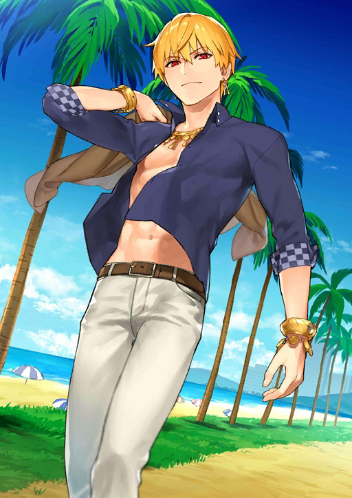 《FGO》C闪伯爵绿茶灵衣立绘，第一次有为了灵衣抽从者的冲动