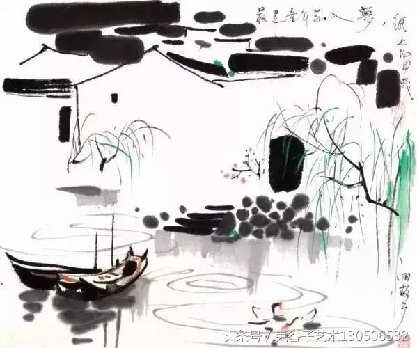 吴冠中笔下的船在哪里,吴冠中笔下的船图片