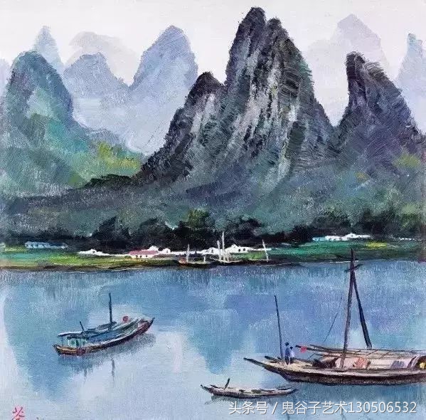 吴冠中笔下的船在哪里,吴冠中笔下的船图片