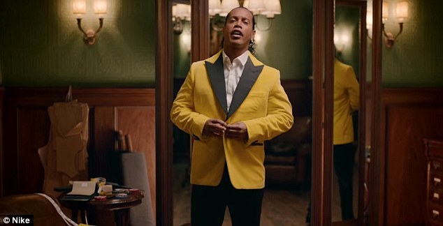 耐克球鞋创意广告,耐克广告amazing