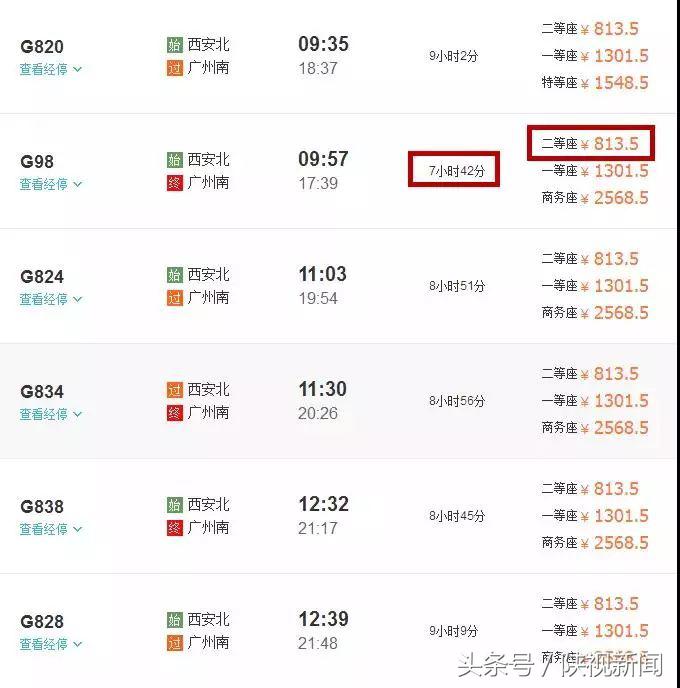 西安啥时候有去香港高铁,西安去香港坐飞机还是坐高铁方便