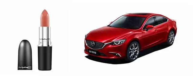 口红和车子的对比,口红与车的对比表