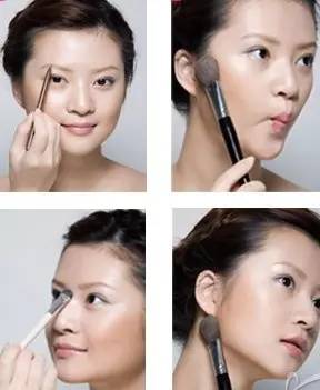 长形脸化妆教程日常妆,混合性肌肤化妆步骤
