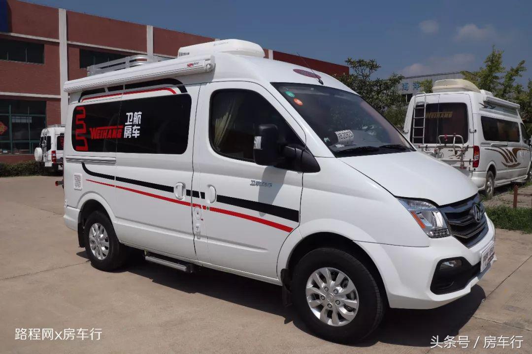 卫航大通v90短轴高顶无中门房车,卫航依维柯短轴中顶b型房车