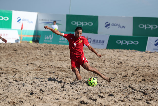 2018中国拉丁美洲沙滩足球锦标赛,中国比赛拉丁夺冠现场