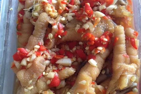 清远小吃美食攻略必吃地方,清远凉拌鸡爪