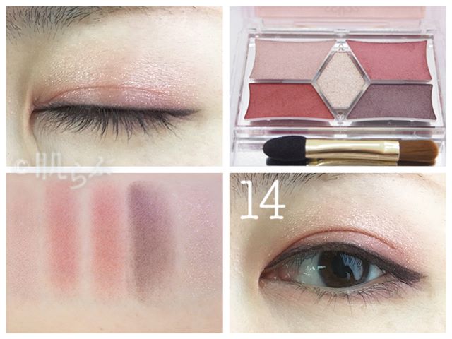 canmake新款眼影色号推荐,canmake眼影教程新品