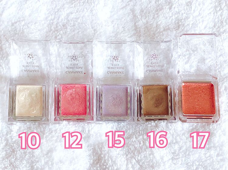 canmake新款眼影色号推荐,canmake眼影教程新品