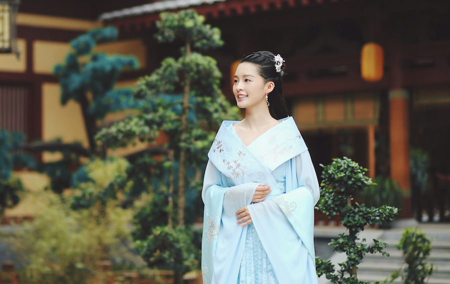 李沁古装发型编发盘发,李沁发型编发教程古装