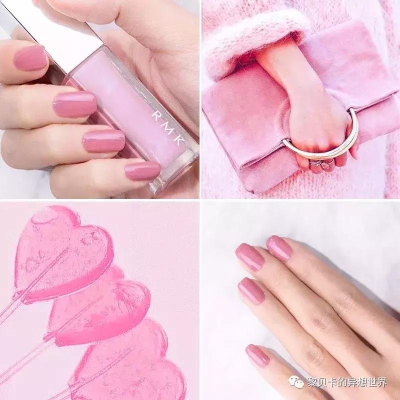 夏天指甲油2022年新款显白带钻,指甲油2022年流行网红夏天显白