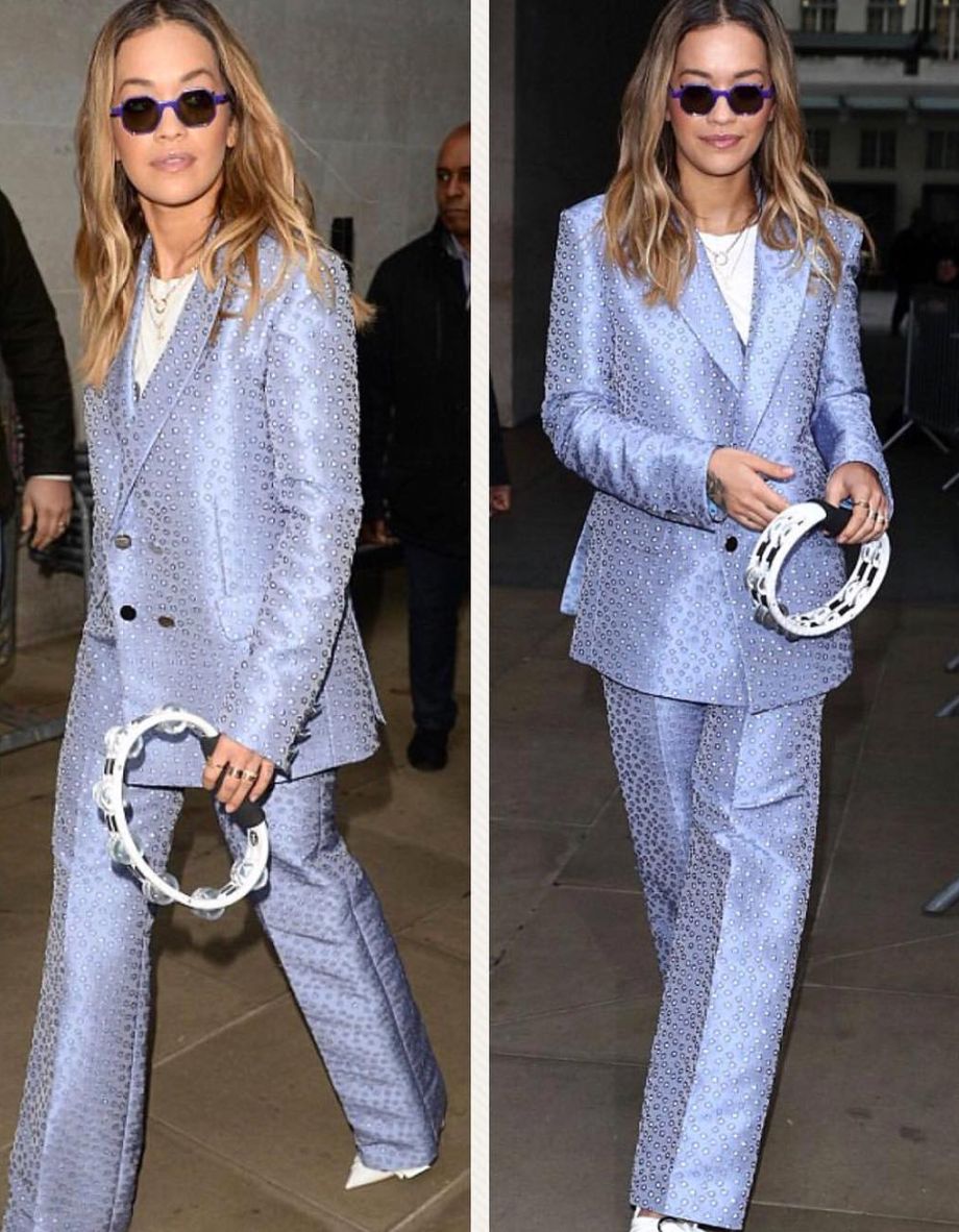 崇尚自由的RitaOra,百变穿衣打破界限