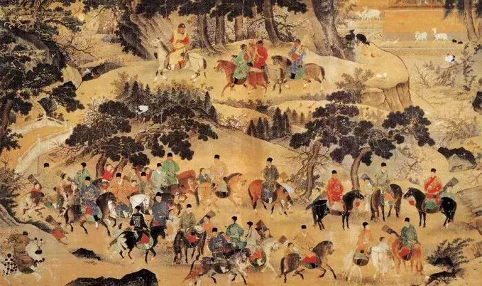 趣味创意古画,古画中的舞蹈