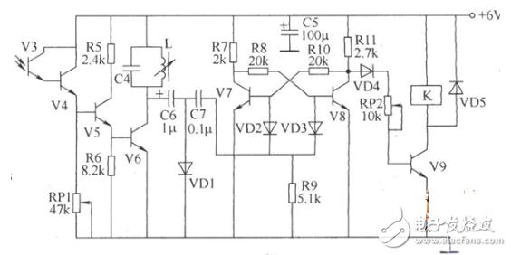 红外开关原理,红外线内部开关结构图