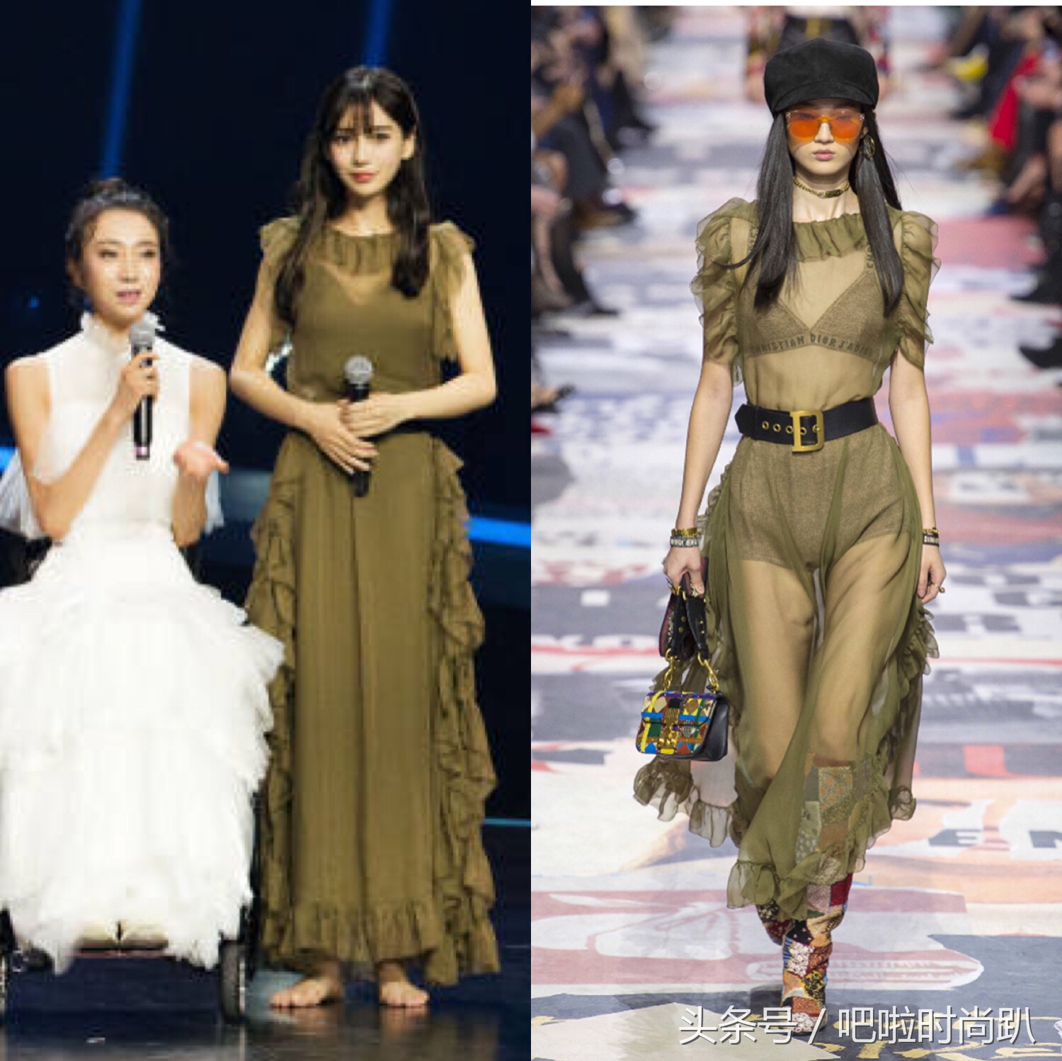 baby穿了几次迪奥,baby出席身着dior