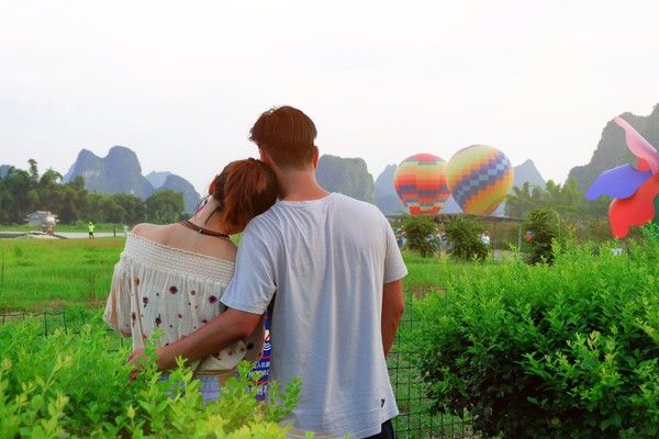 桂林阳朔无敌风景,阳朔龙头山水美如人间仙境