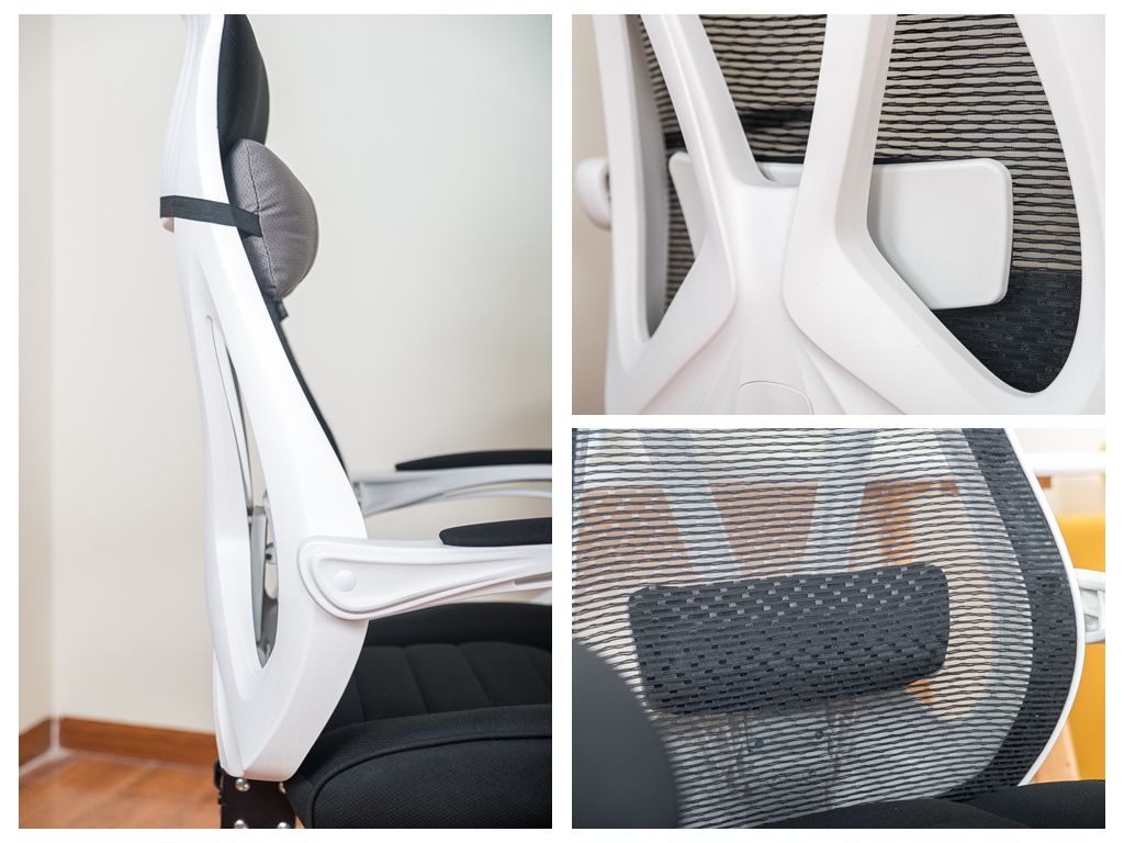 电脑椅评测黑白配,黑白调电脑椅轻灵款真实坐感
