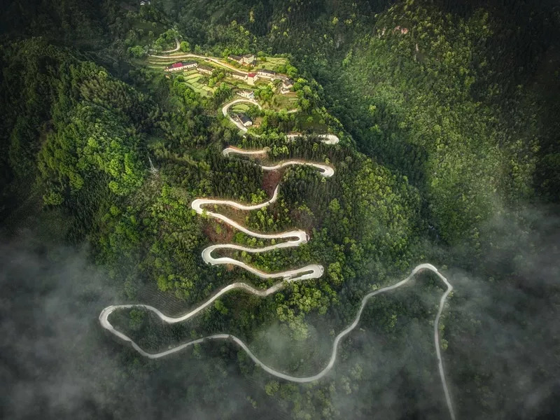 航拍大地村,航拍大地视频