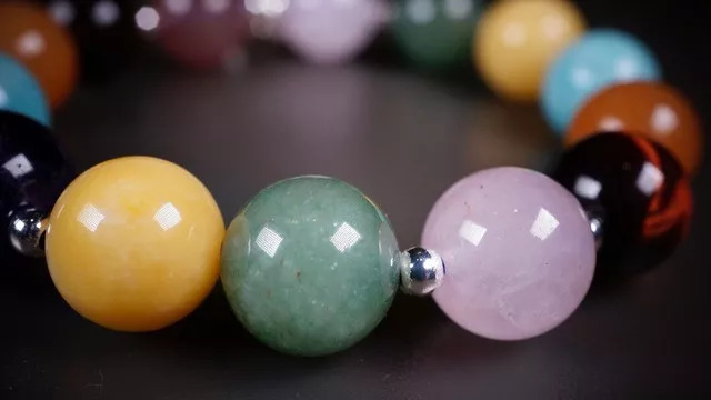 论色彩搭配,串珠色彩搭配高级感