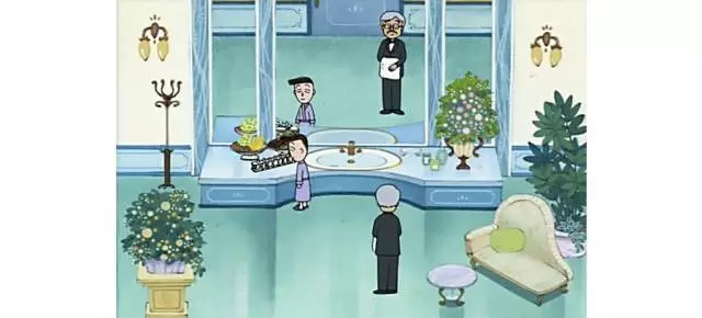 樱桃小丸子的同学花轮有多富有,樱桃小丸子里的花轮同学