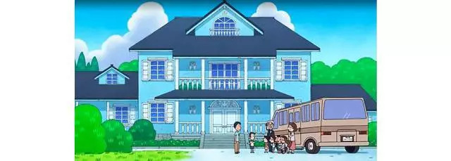 樱桃小丸子的同学花轮有多富有,樱桃小丸子里的花轮同学