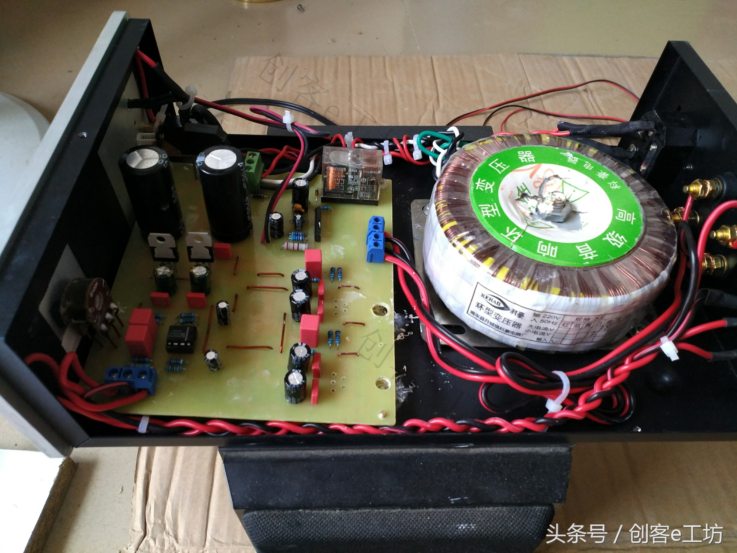 lm1875用在哪款功放机,lm1875超简易功放创客e工坊