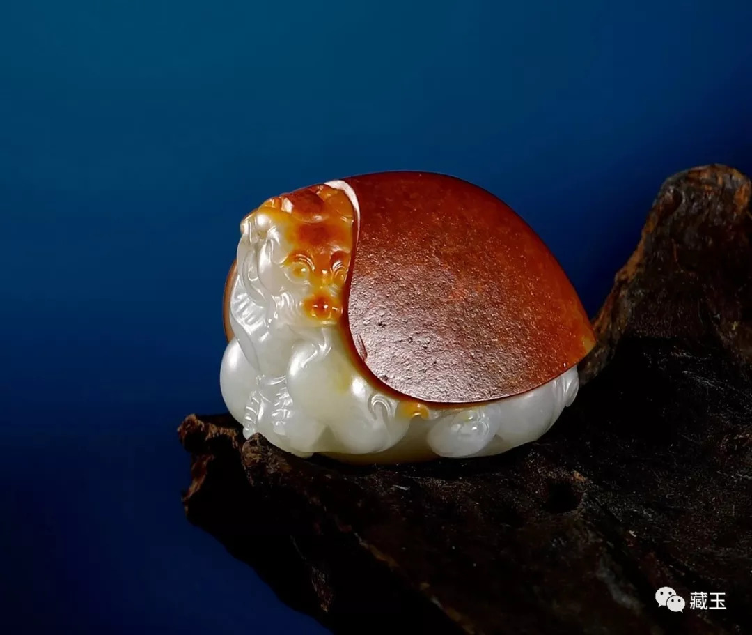 玉雕文财神和武财神图像,和田玉雕财神爷童子寓意