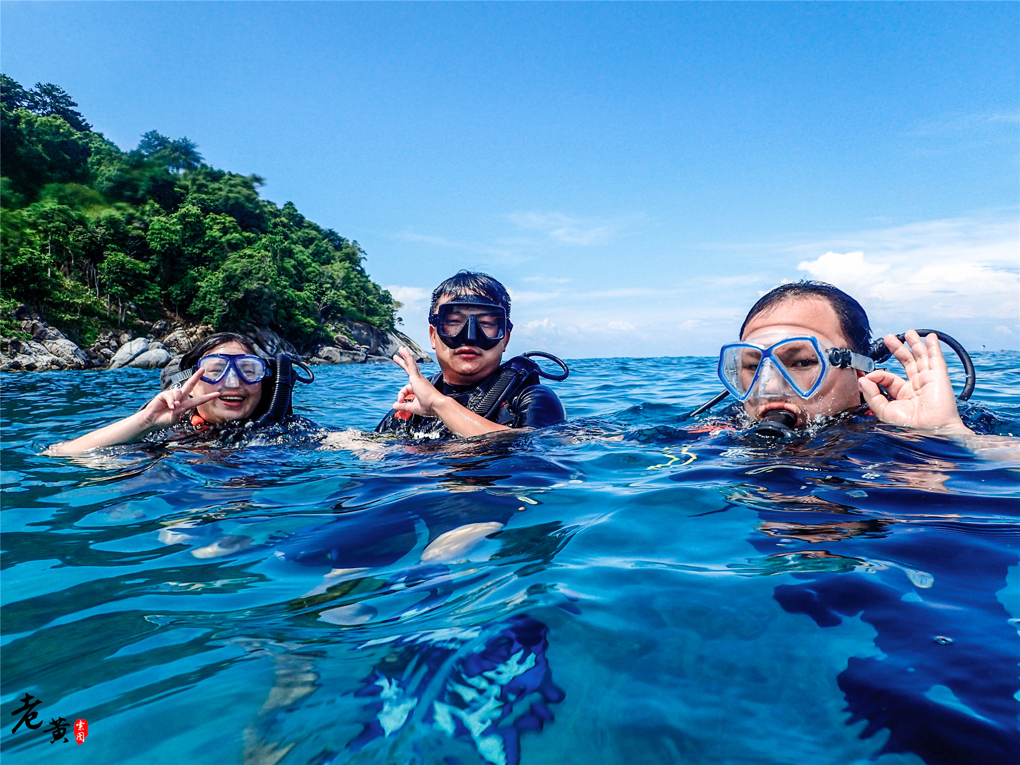 普吉岛深潜在哪里能遇到鱼群风暴,泰国大小皇帝岛潜水