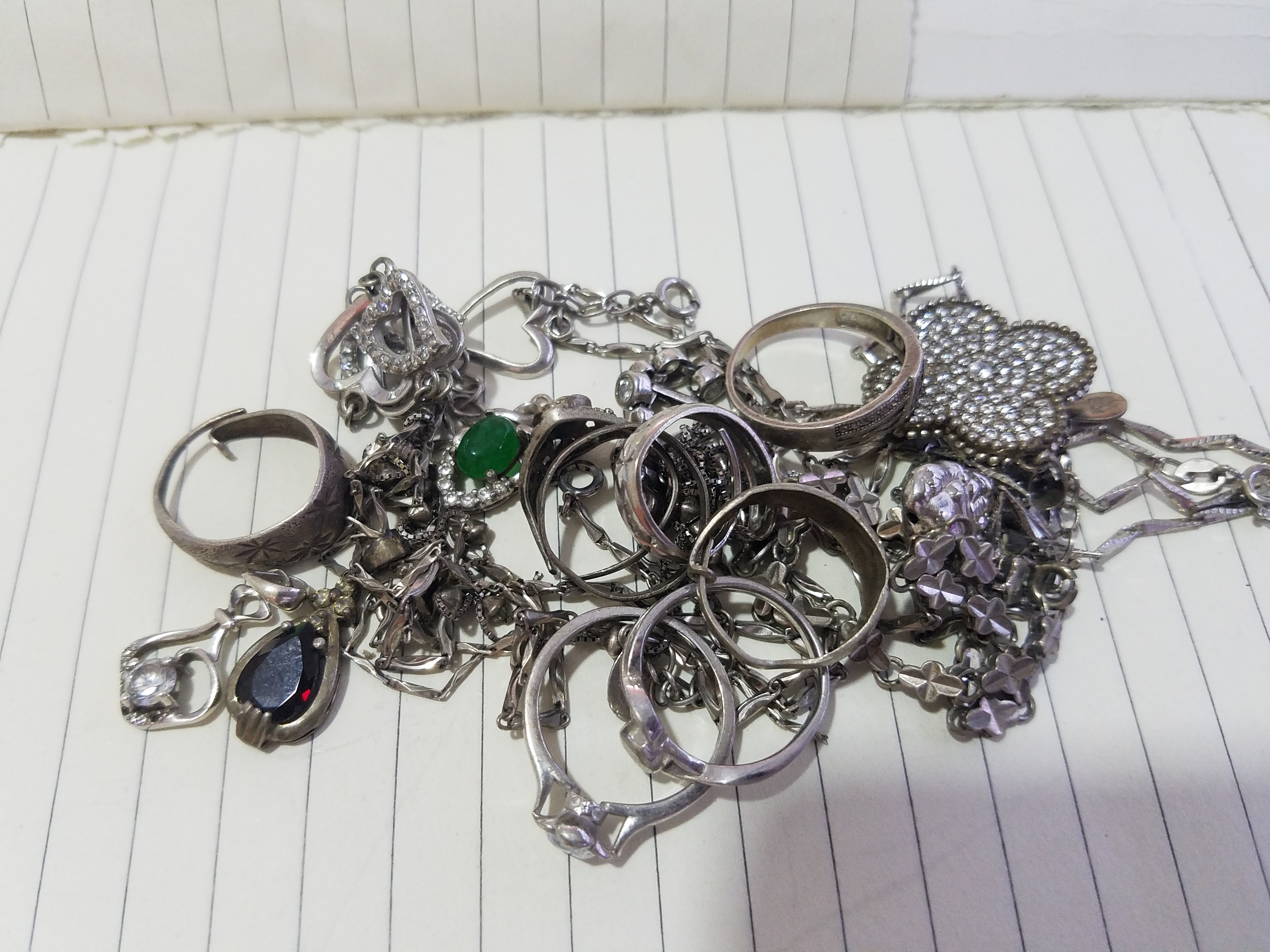 旧银饰品的处理方法,旧银首饰如何处理