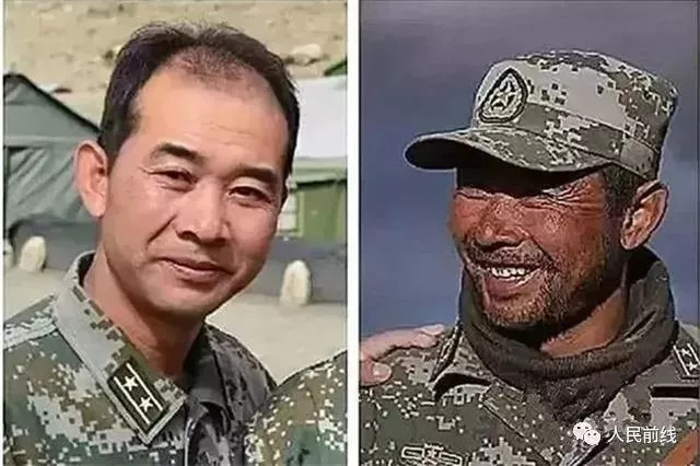 西藏墨脱军人的照片,西藏军人真实照片