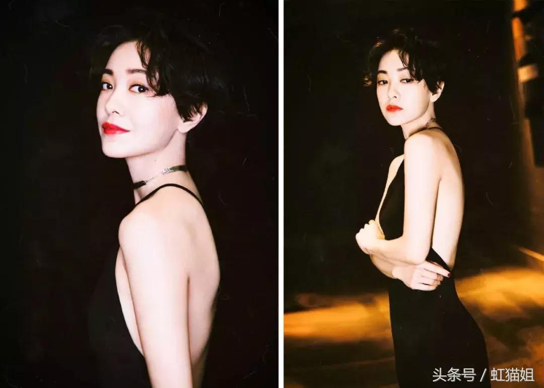 适合圆脸显年轻的齐刘海造型,剪个刘海换个人发朋友圈