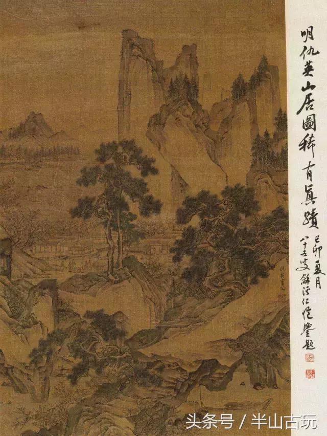 仇英作品全集100幅高清原图,仇英最全作品高清欣赏值得收藏