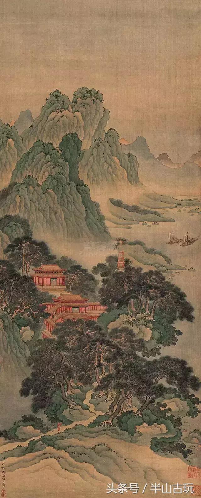 仇英作品全集100幅高清原图,仇英最全作品高清欣赏值得收藏