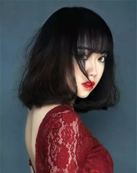 木马烫齐肩短发适合大脸吗,齐肩短发脸大烫什么发好看