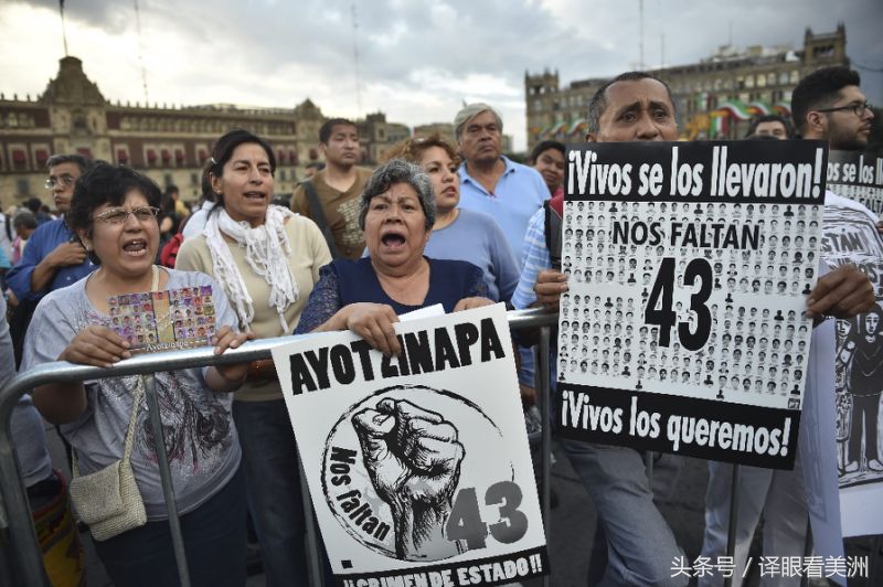 墨西哥43名学生生死不明,引起世界民愤,新总统第一战要解决悬案