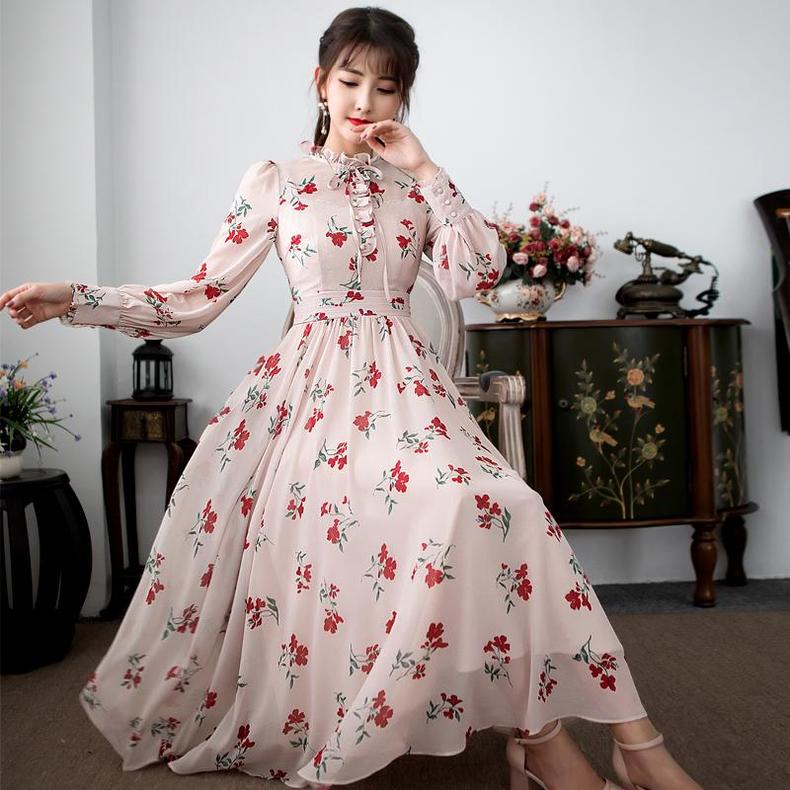 新中式复古连衣裙国风高级感,宫廷连衣裙复古宫廷风