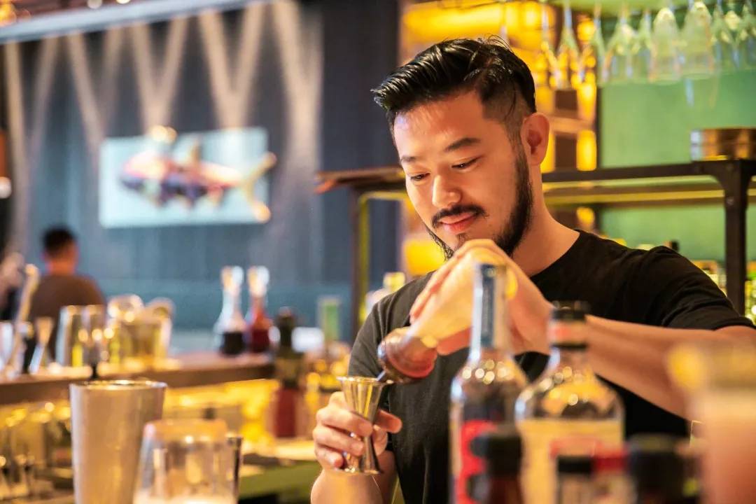 上海知名调酒师,上海最帅的调酒师