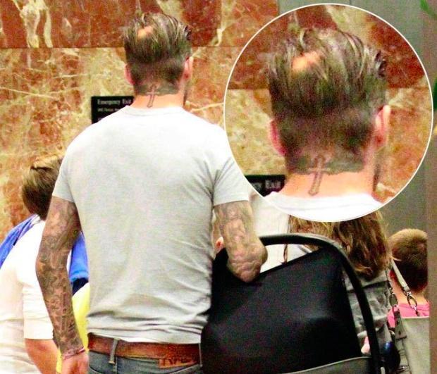 贝克汉姆最新队徽,贝克汉姆晒美照