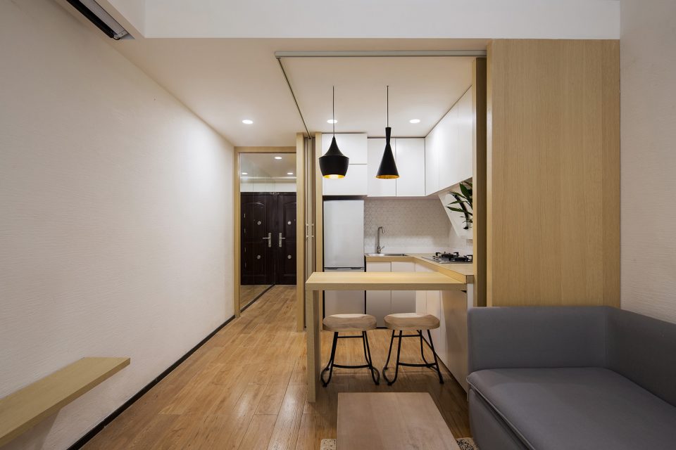 猫屋和主人屋一个房间,一只猫咪6平米玻璃猫屋设计