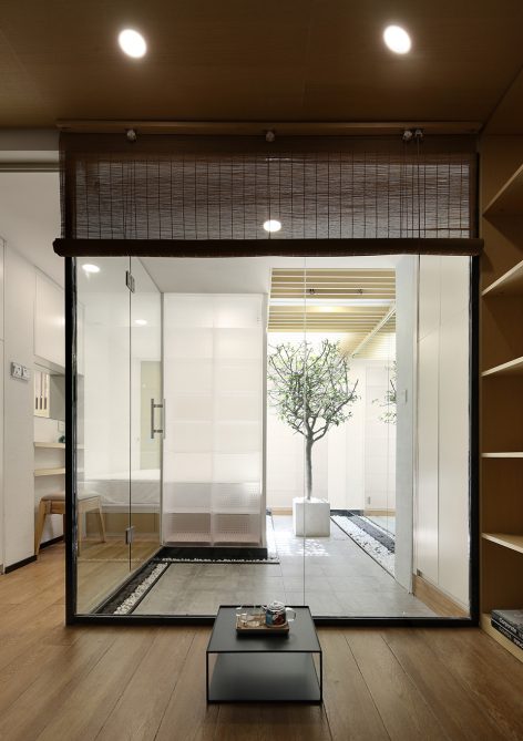 猫屋和主人屋一个房间,一只猫咪6平米玻璃猫屋设计