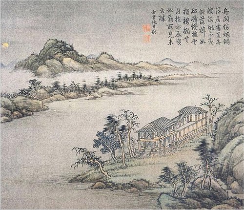 中秋节的图画与诗句,画中秋节的来历和习俗