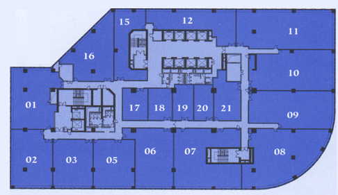 90年代末办公大楼,90年代的写字楼