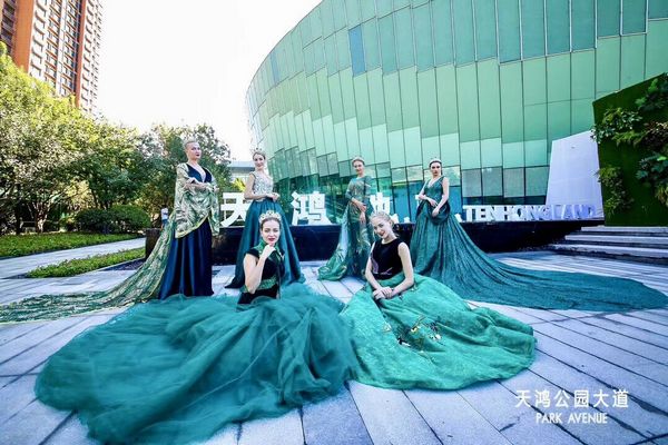 天鸿公园大道二期,天鸿公园大道侧规划