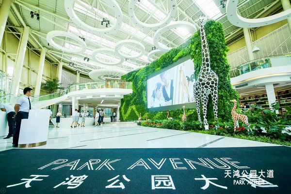 天鸿公园大道二期,天鸿公园大道侧规划