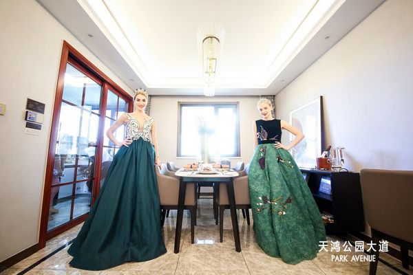 新东站天鸿公园大道2期样板房,天鸿公园大道109平方效果图