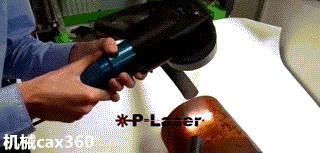 激光除锈光亮如新,激光除锈修复过程