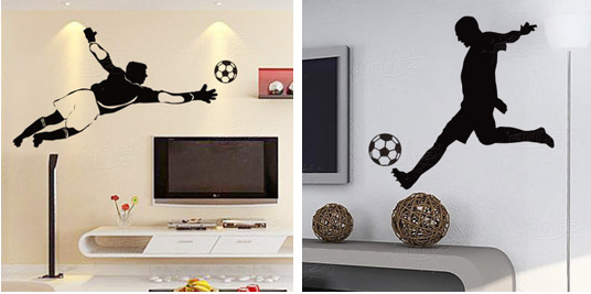 世界杯房屋装饰,世界杯主题装修效果图